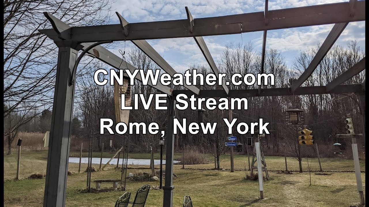 Cold Weather Is Still Here - Rome, New York Live Weather Camera