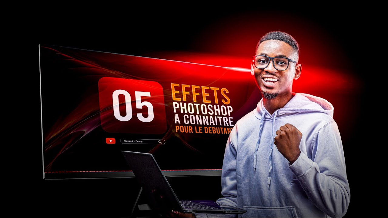 05 EFFETS PHOTOSHOP POUR LES DÉBUTANTS By Alexandrz Design