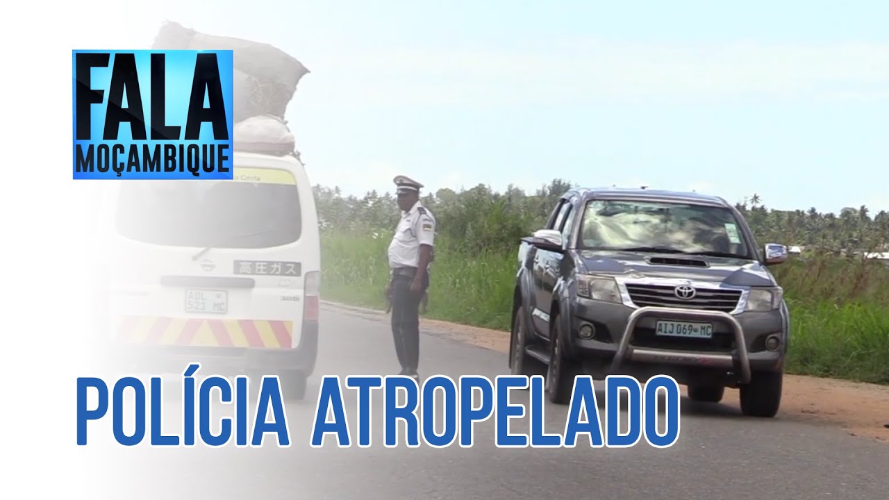 Automobilista atropela mortalmente agente da PRM em Quelimane