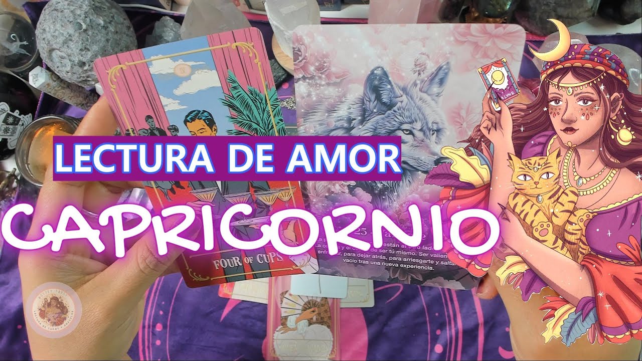 🔮💖LECTURA DE AMOR CAPRICORNIO💖🔮