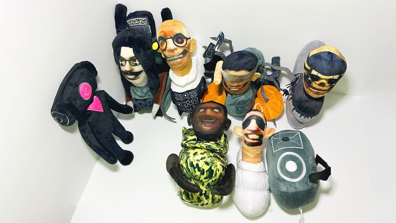 Newest Skibidi Toilet Plushies Unboxing