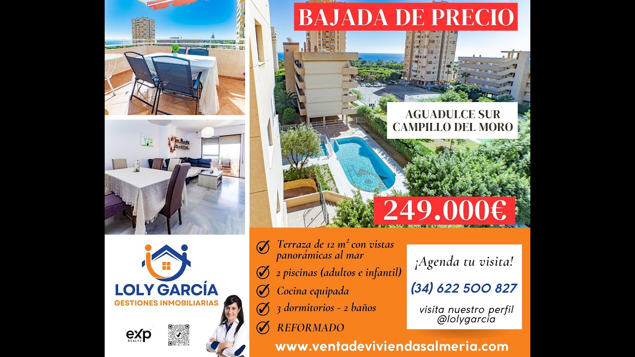 💥 ¡Bajada de precio en Aguadulce Sur – Campillo del Moro!