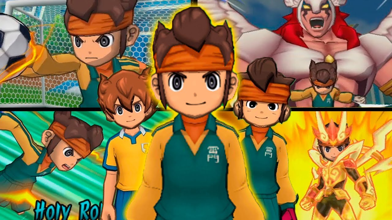 Tenma and Endou (Mark and Arion) Mixi Max | All Hissatsu Techniques | Inazuma eleven Games