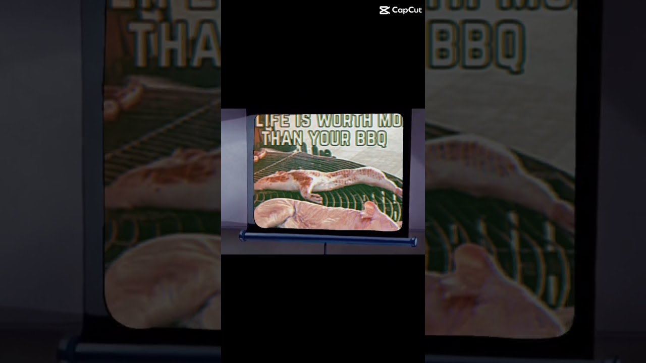 Will you consider being vegan if you are against animal abuse? #vegan #bacon