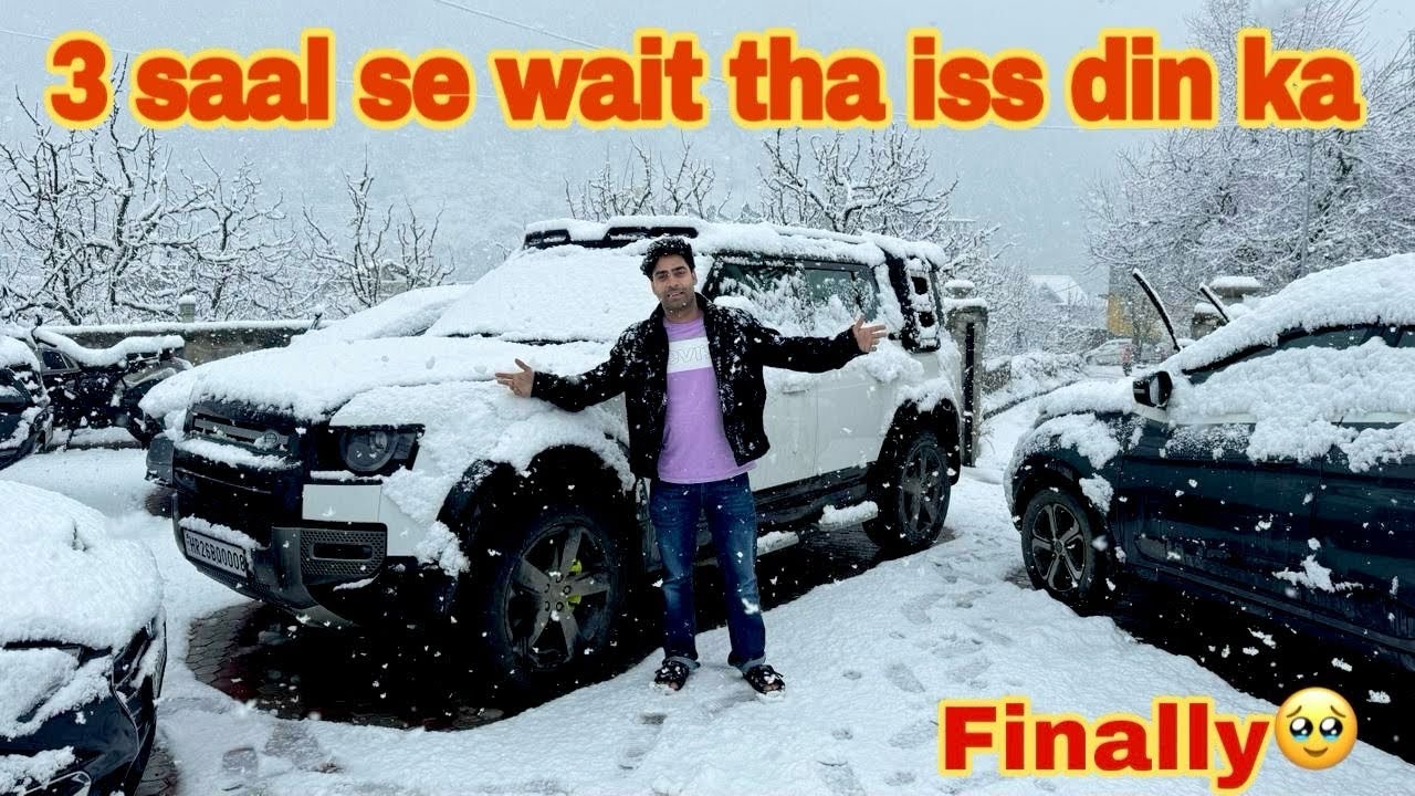 Ab hoga tagda adventure ye toh ummeed se jyada snowfall ho gayi ￼￼|| Ajju0008
