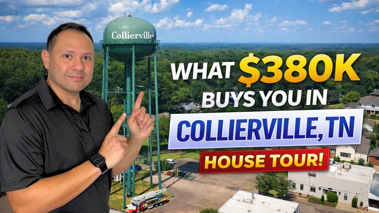 Moving to Collierville TN? See What $380K Gets You! | Full House Tour