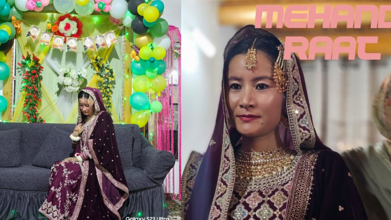 Ladakhi wedding!! 2024!! Mehandi!!