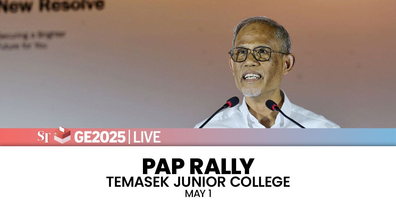 [LIVE] PAP rally at Temasek Junior College | Tampines GRC | May 1 | GE2025