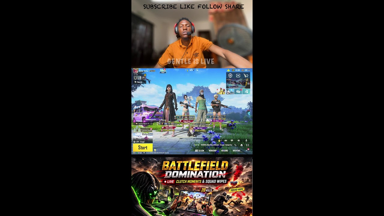 Battlefield Domination: Live Clutch Moments & Squad Wipes