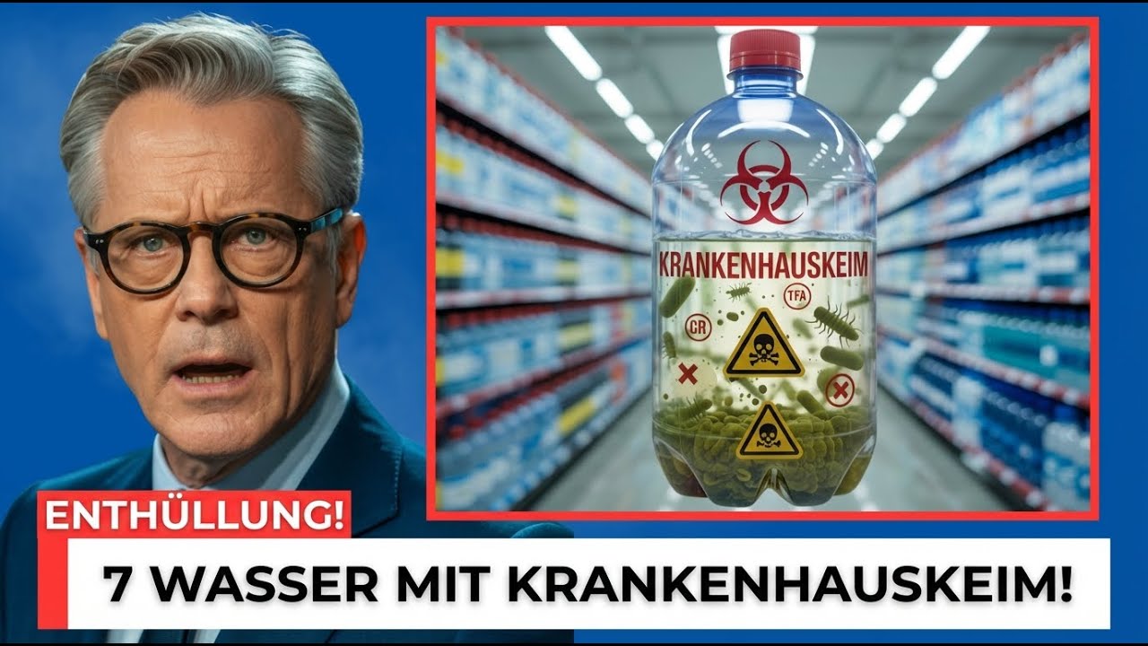 GEFÄHRLICHE KEIME! Trinken Sie diese 7 Wasser NICHT mehr