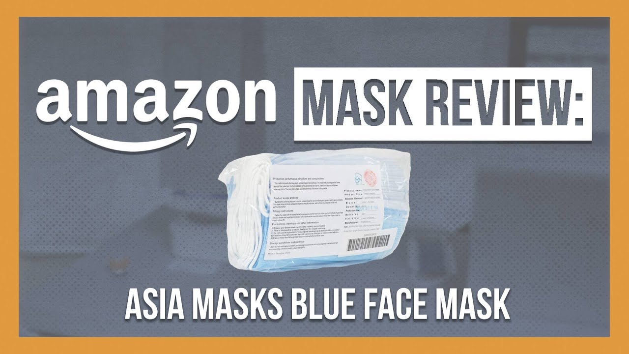 Asia Masks Blue Face Mask Review