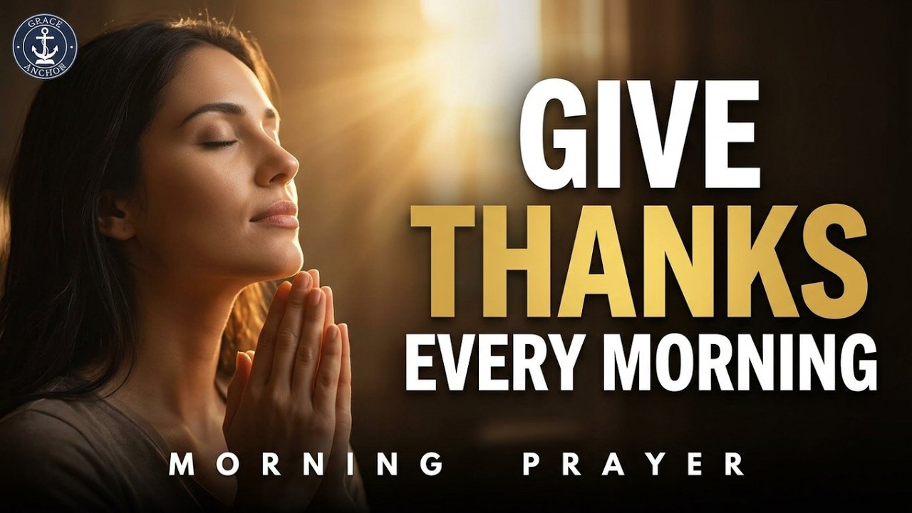 Thank God First for Peace, Blessings & Gratitude | Morning Prayer to Start Your Day