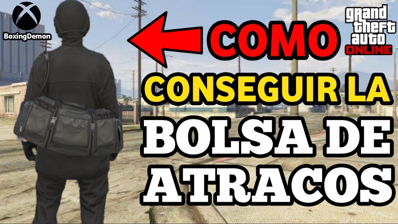 ✅COMO CONSEGUIR LA BOLSA DE ATRACOS EN GTA 5 ONLINE - Truco Paso A Paso 2023