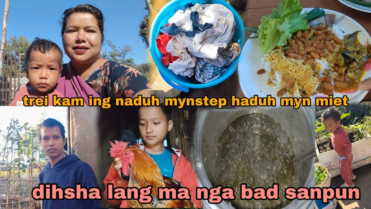 Kheit jhur nga bad u lahmon ban bamja step dihsha nga bad sanpun shet tungrymbai por mynmiet