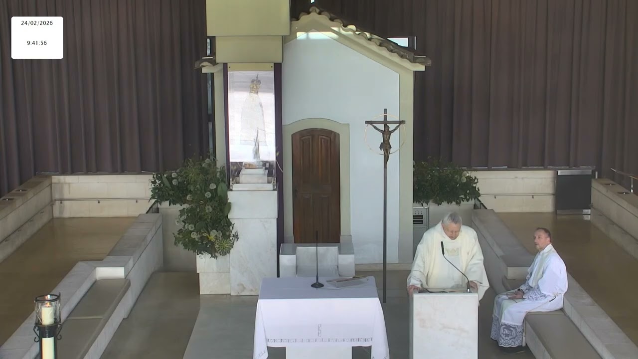 Messe pour Notre-Dame de Fatima depuis la Chapelle des Apparitions 24.02.2026