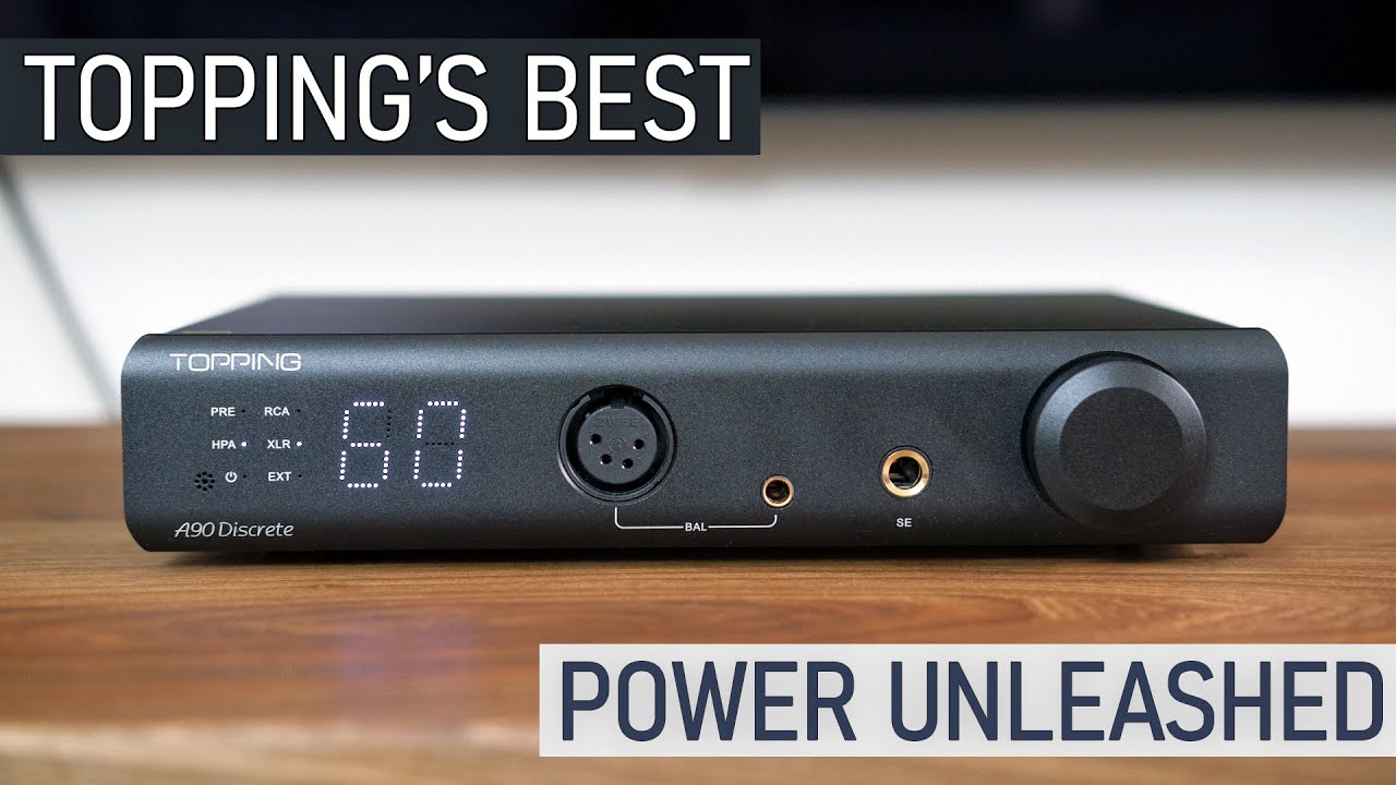 Topping A90 Discrete is a really good Headphone Amplifier