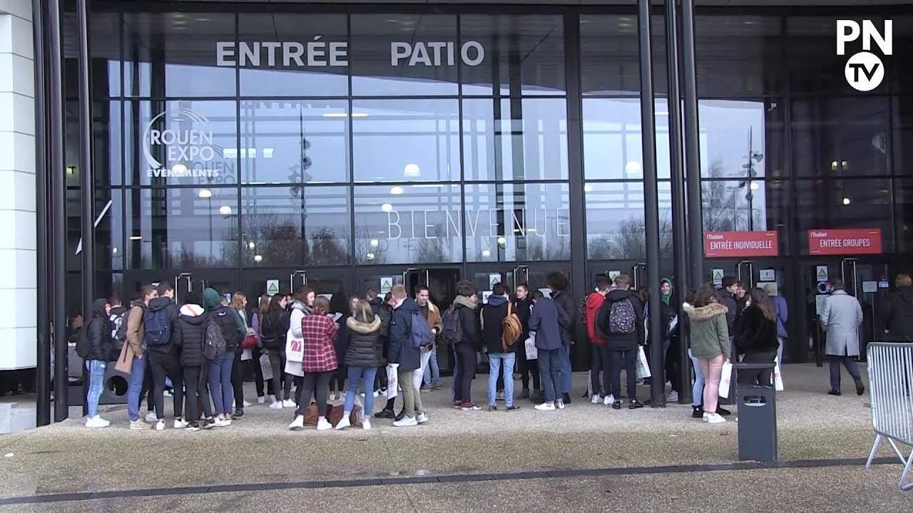 Découverte du salon de L'Étudiant à Rouen