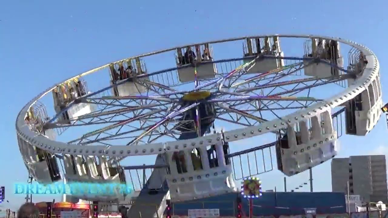 Manège UFO, foire saint michel 2022, Le Havre ( 76 )