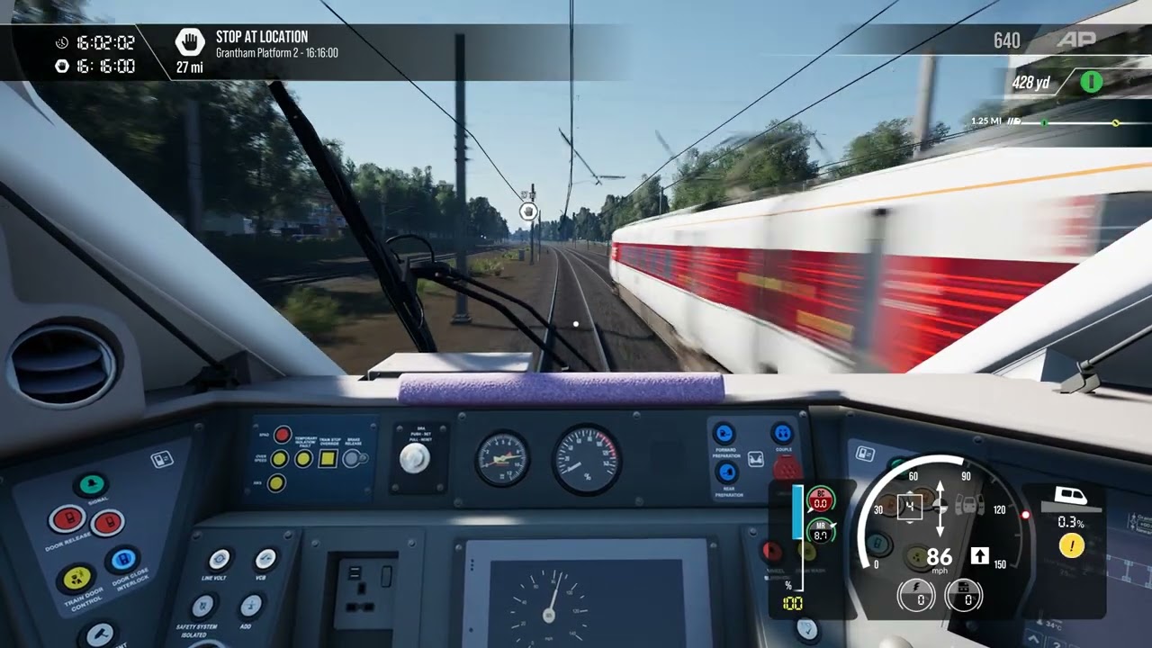 Train Sim World 4. East Coast Mainline: Peterborough-Doncaster.