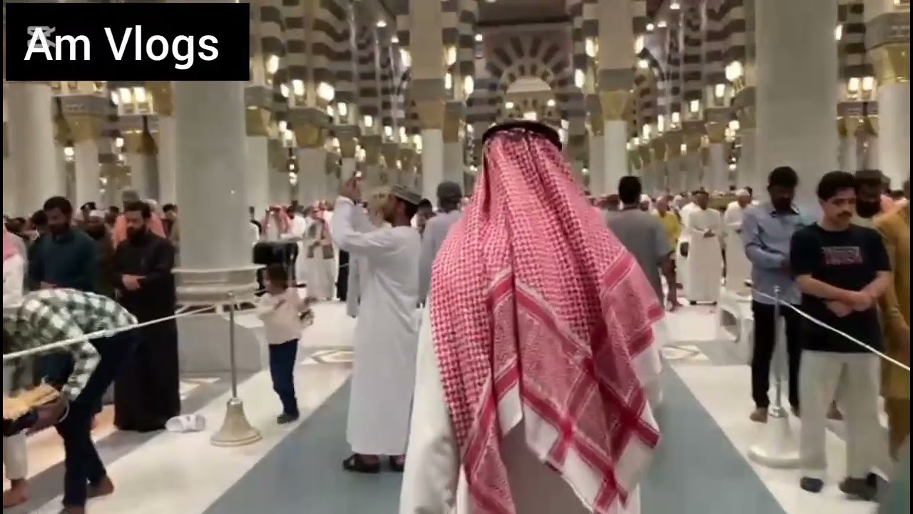 Masjid Nabvi Ka khoobsurat Safar or manzar