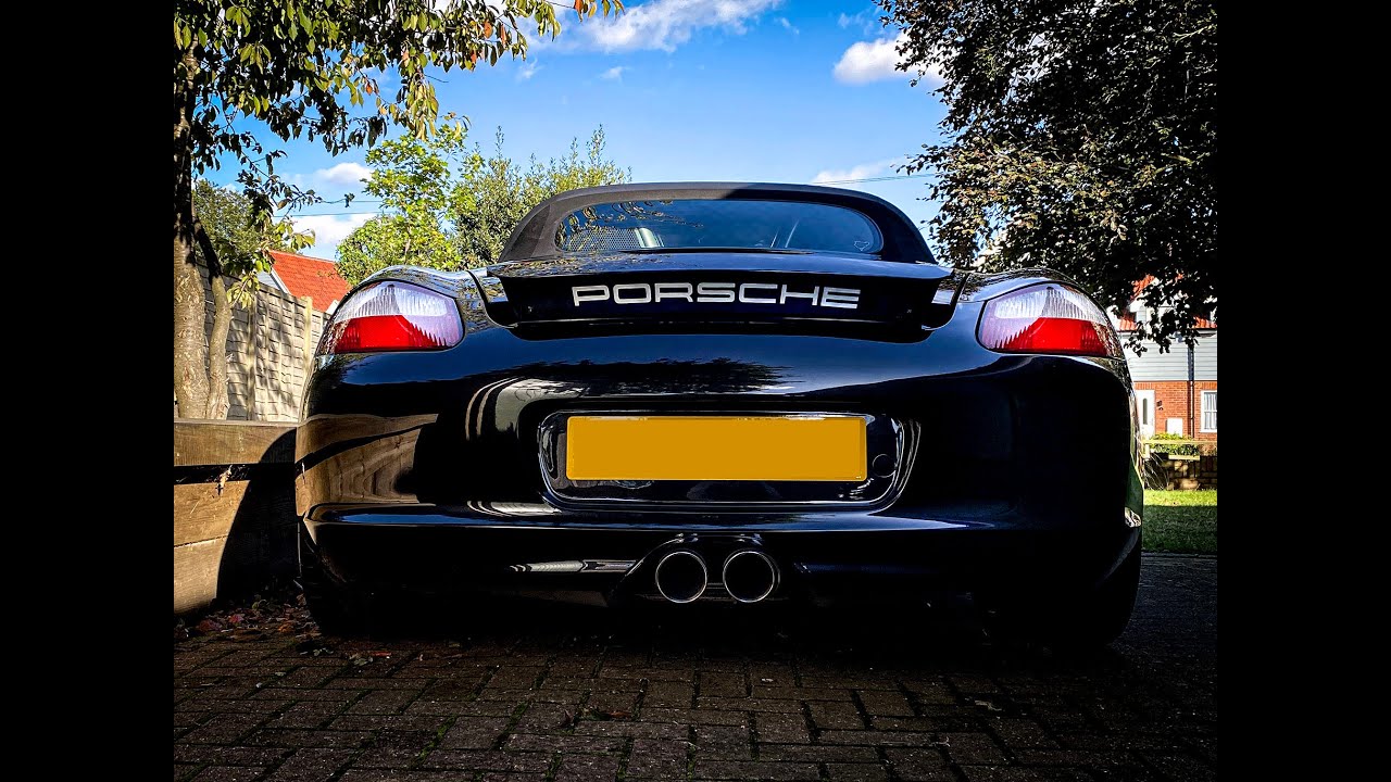 Porsche Boxster S 987 | Top Gear Valved Exhaust | Valves open on cold start up