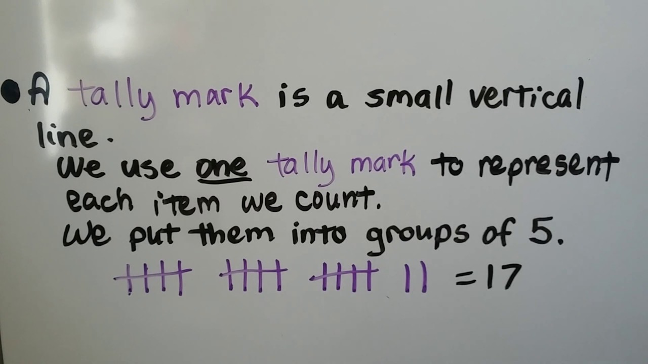 3rd Grade Math 2.1, Tally tables & Frequency tables to problem solve & organize data