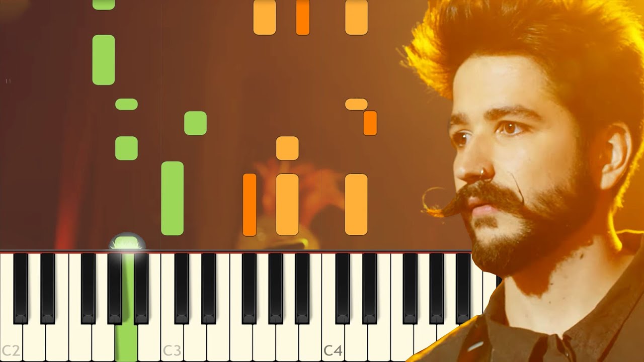 Tutu - Camilo, Pedro Capó - Piano - Synthesia