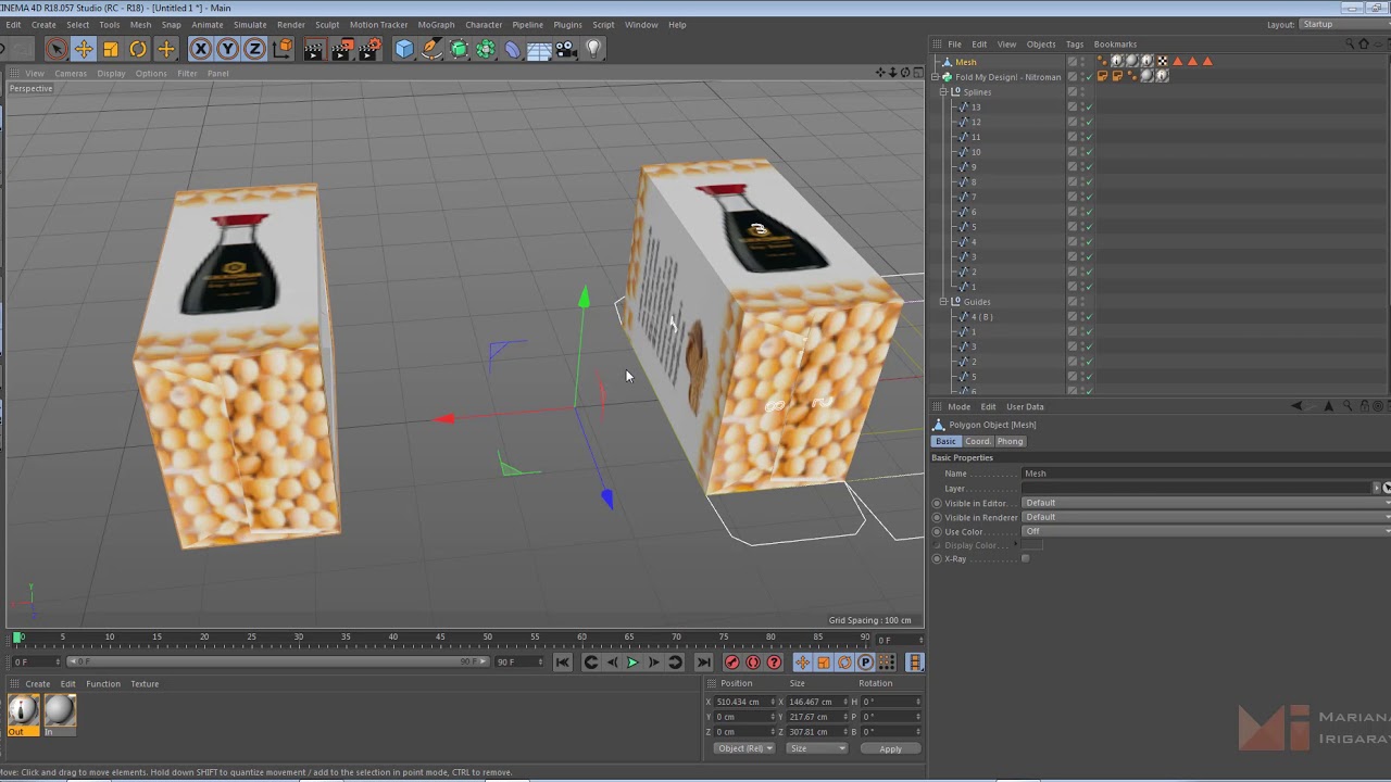 Packaging en Cinema 4D