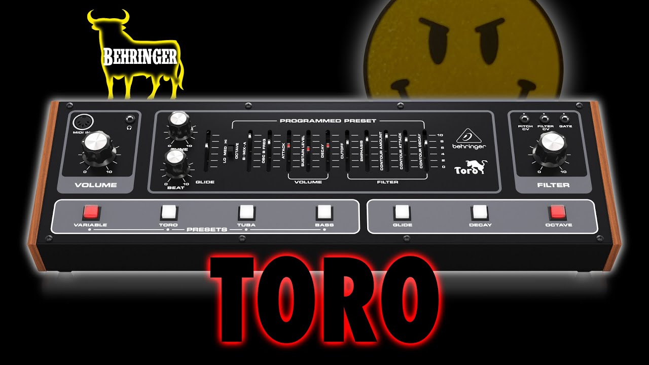 Behringer TORO Bass Synthesizer REVIEW