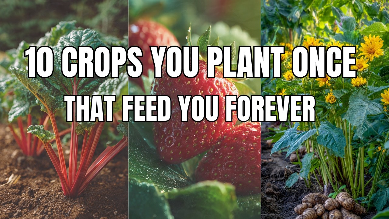 10 Crops You Plant Once That Would Feed You Forever