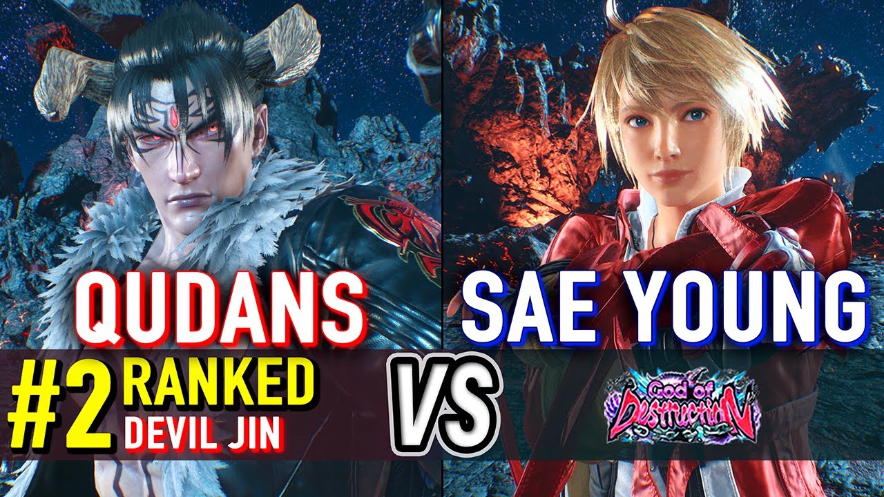 T8 🔥 QUDANS (#2 Ranked Devil Jin) vs SAE YOUNG (Leo) 🔥 Tekken 8 High Level Gameplay