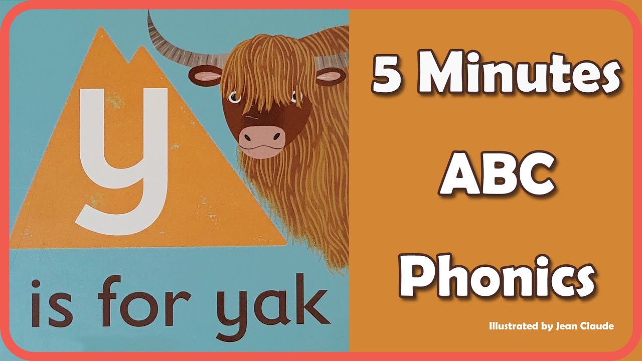 Y is for Yak🔠  Kids Read Aloud | ABC Phonics Animal Books, How to Read Letter Sounds