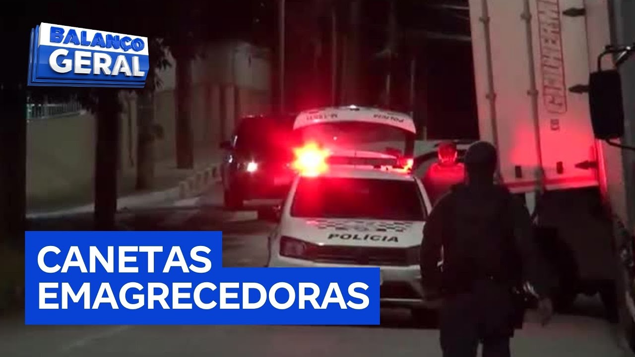 Polícia apreende carga milionária de substâncias para canetas emagrecedoras em Guarulhos (SP)