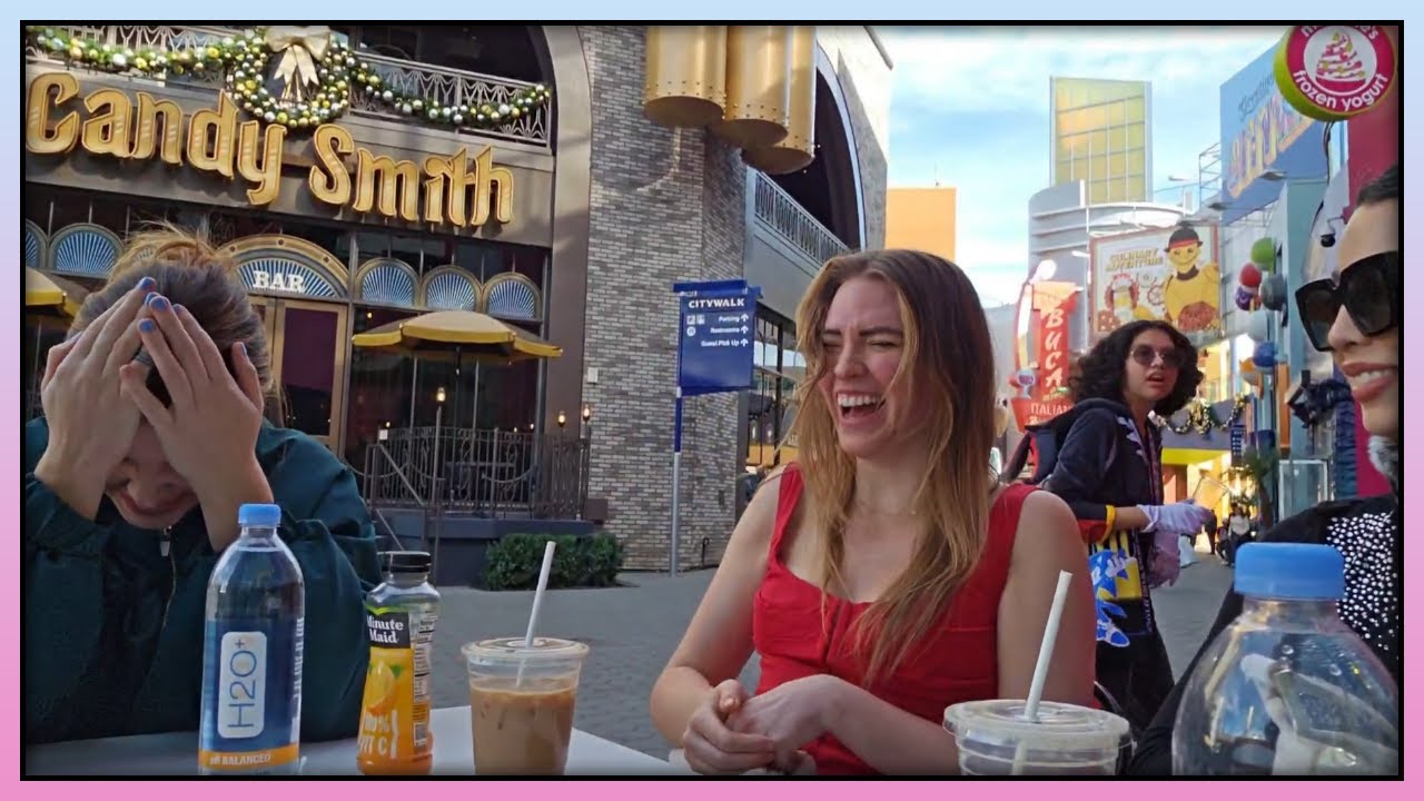 ice skating and meeting santa with sam and caroline