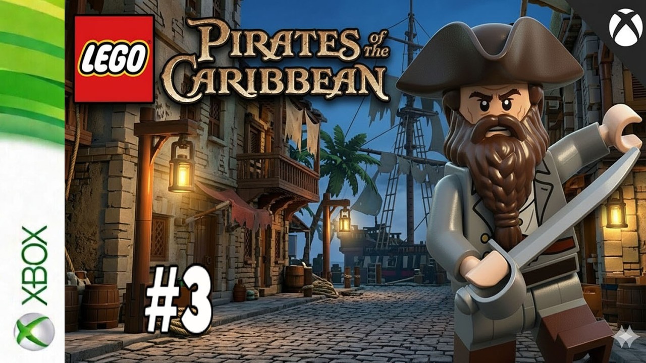 💥Lego Pirates of the Caribbean The Curse of the Black Pearl | The Black Pearl  Gameplay on Xbox!