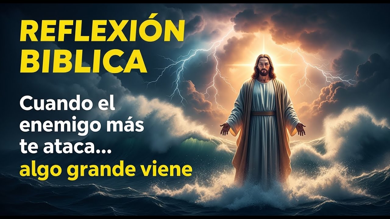 Cuando El Enemigo Más Te Ataca… ES SEÑAL DE ALGO GRANDE | Reflexión Cristiana Poderosa