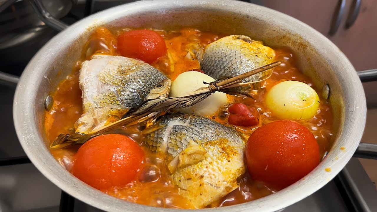 RECETTE DE GRANDE MÈRE. La soupe du poisson dorade