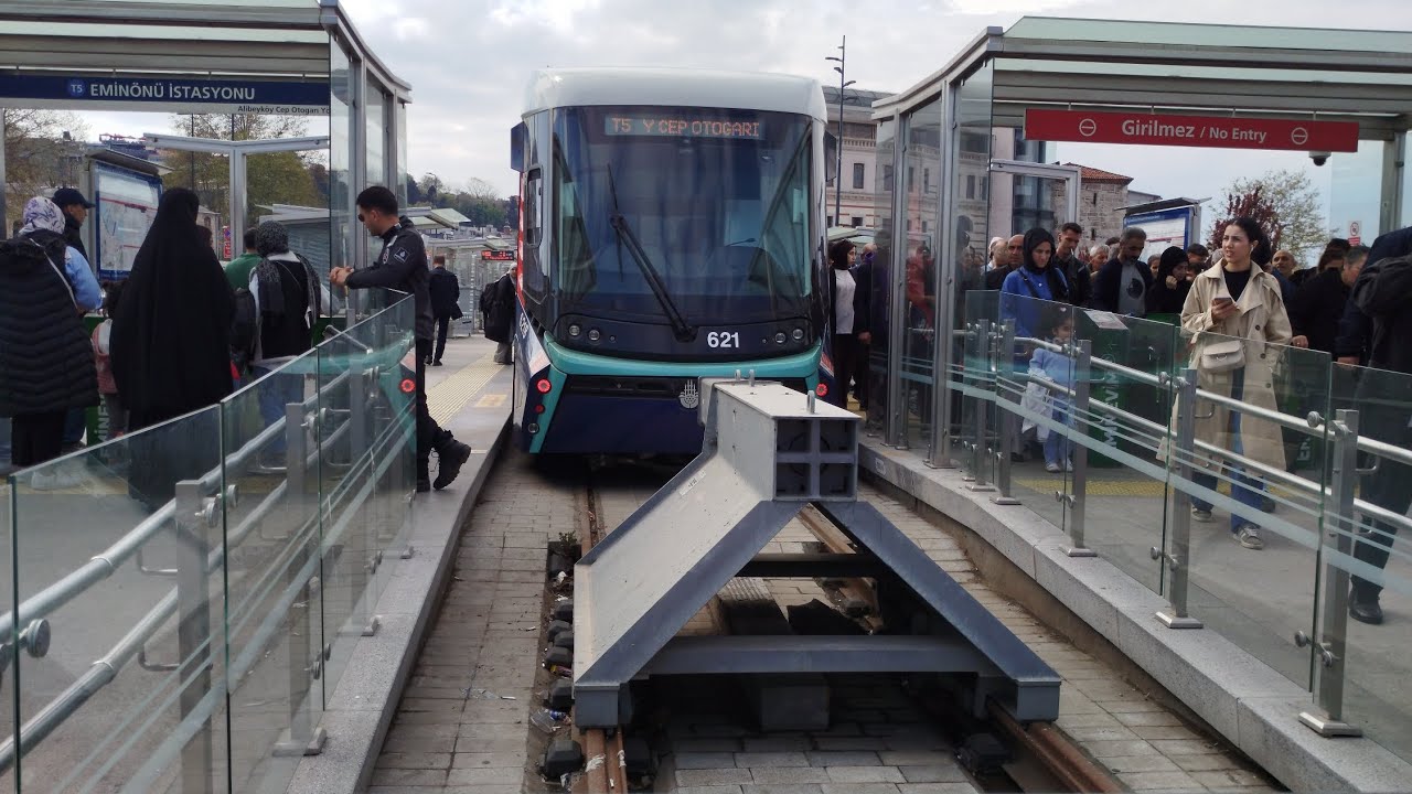 T5 Eminönü-Alibeyköy cep otogarı hattı Tam tur alibeyköy otogarı eminönü arası