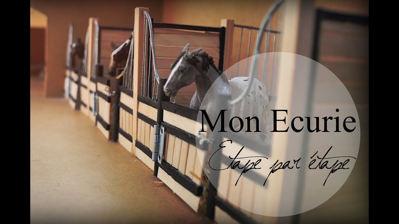 Mon écurie - étape par étape