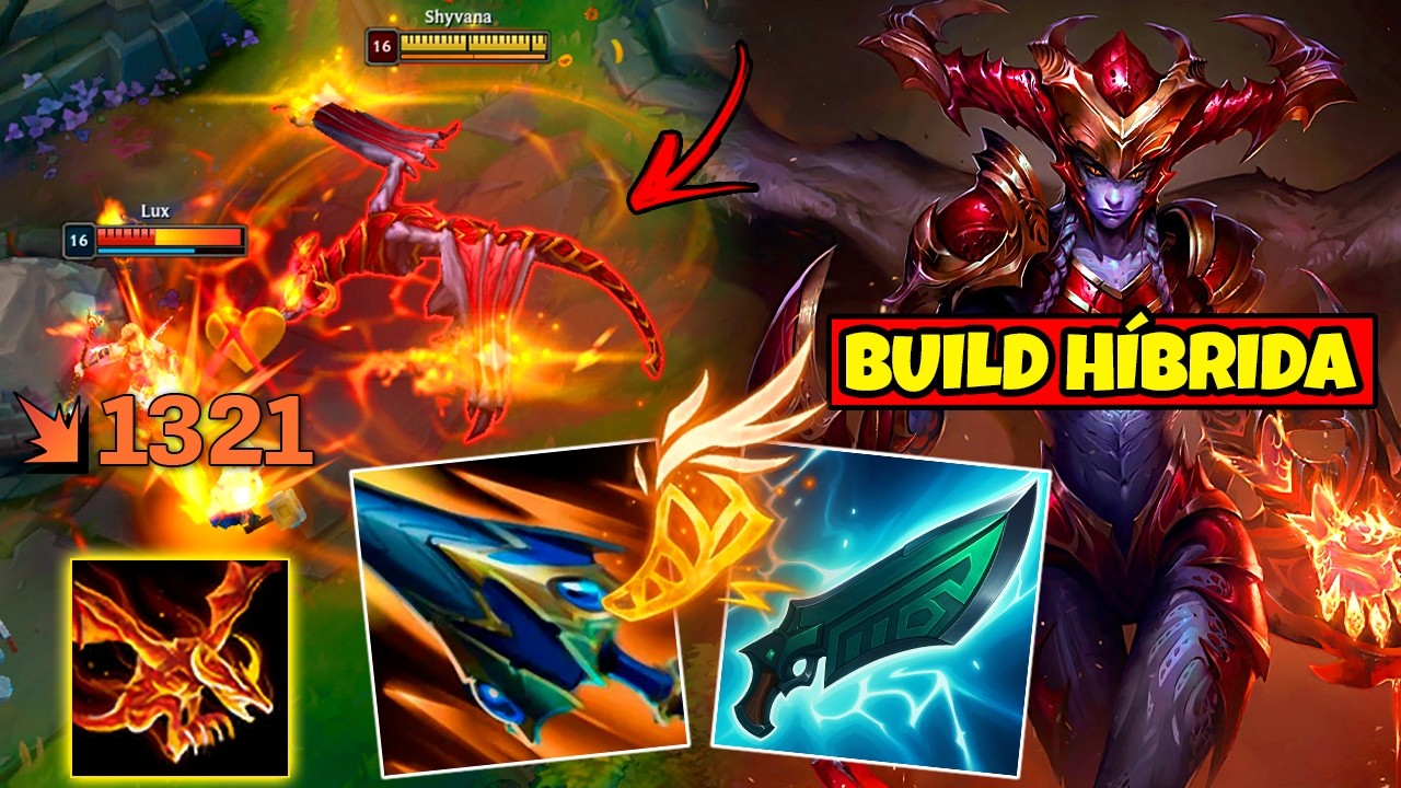 NOVA BUILD HÍBRIDA DA SHYVANA JUNGLE