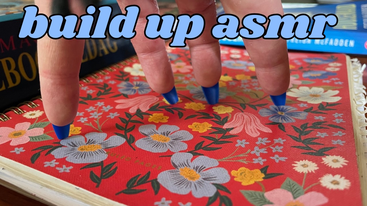 Build up ASMR ~ but it is with books 😍📚🌟