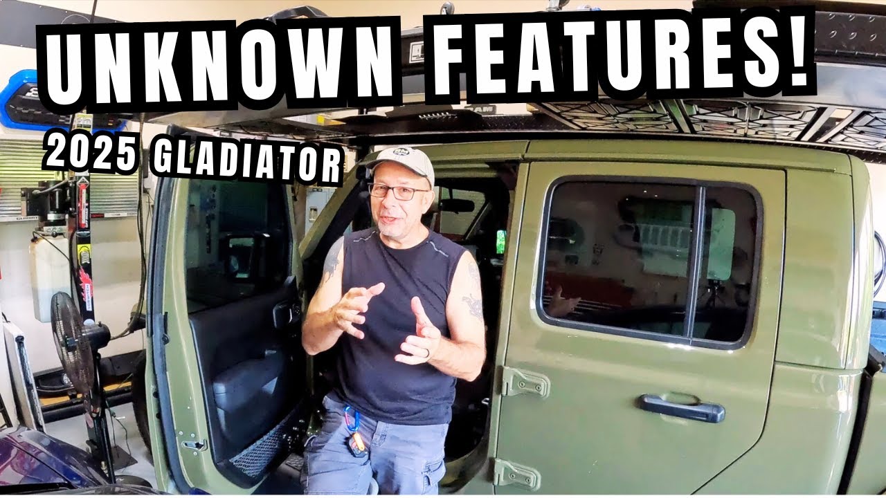 Six 2025 Jeep Gladiator Features You (Probably) Didn't Know About!