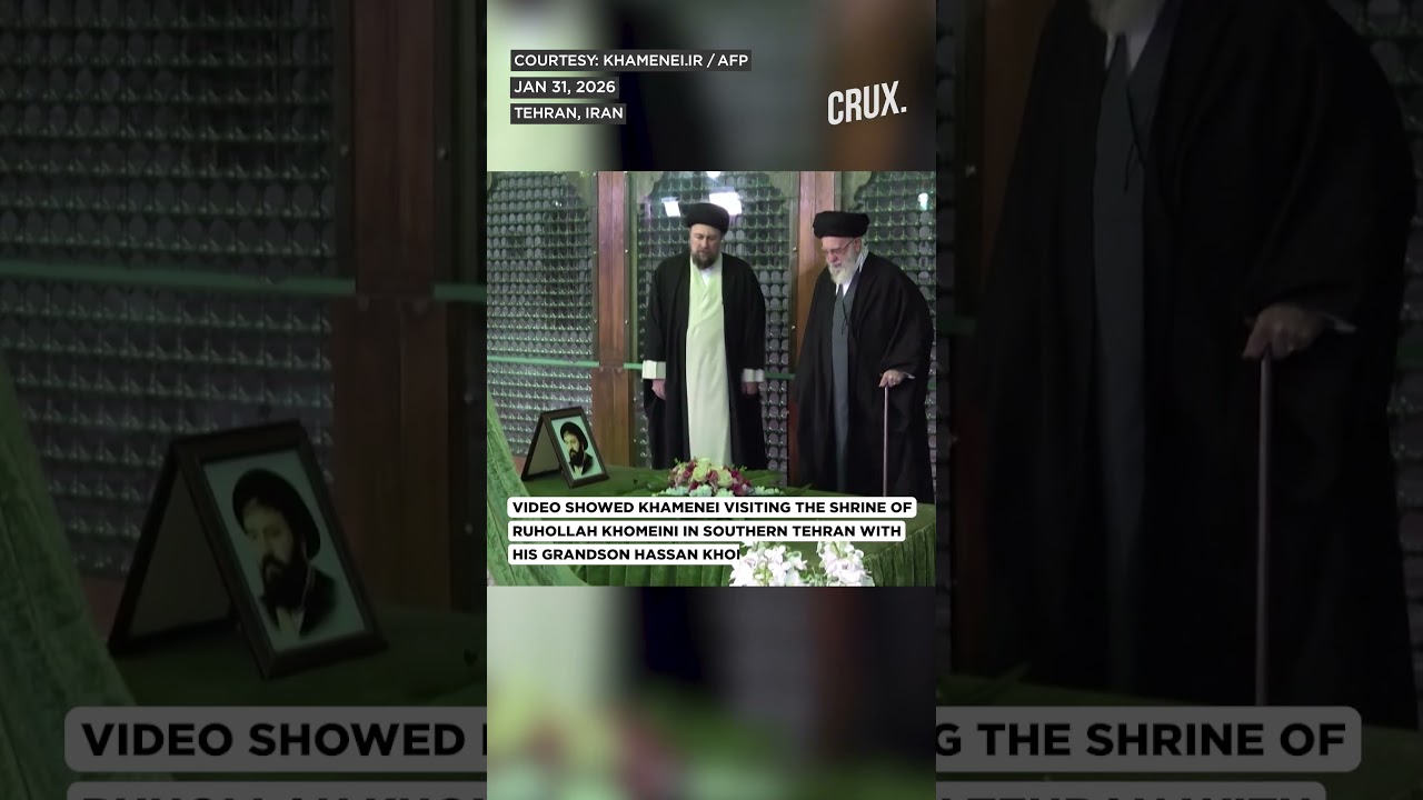 Khamenei Emerges From Underground Bunker? Video &lsquo;Shows Iran Leader At Shrine&rsquo; Amid US Threat