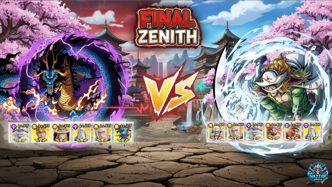 PRIME WHITEBEARD VS AZURE DRAGON KAIDO 🔥 FINAL ZENITH CN - OP SAILING KINGDOM | SAILING TREASURE