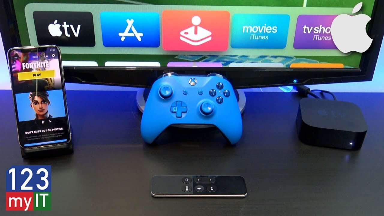 Setup XBOX controller on Apple TV, iPad or iPhone + Games