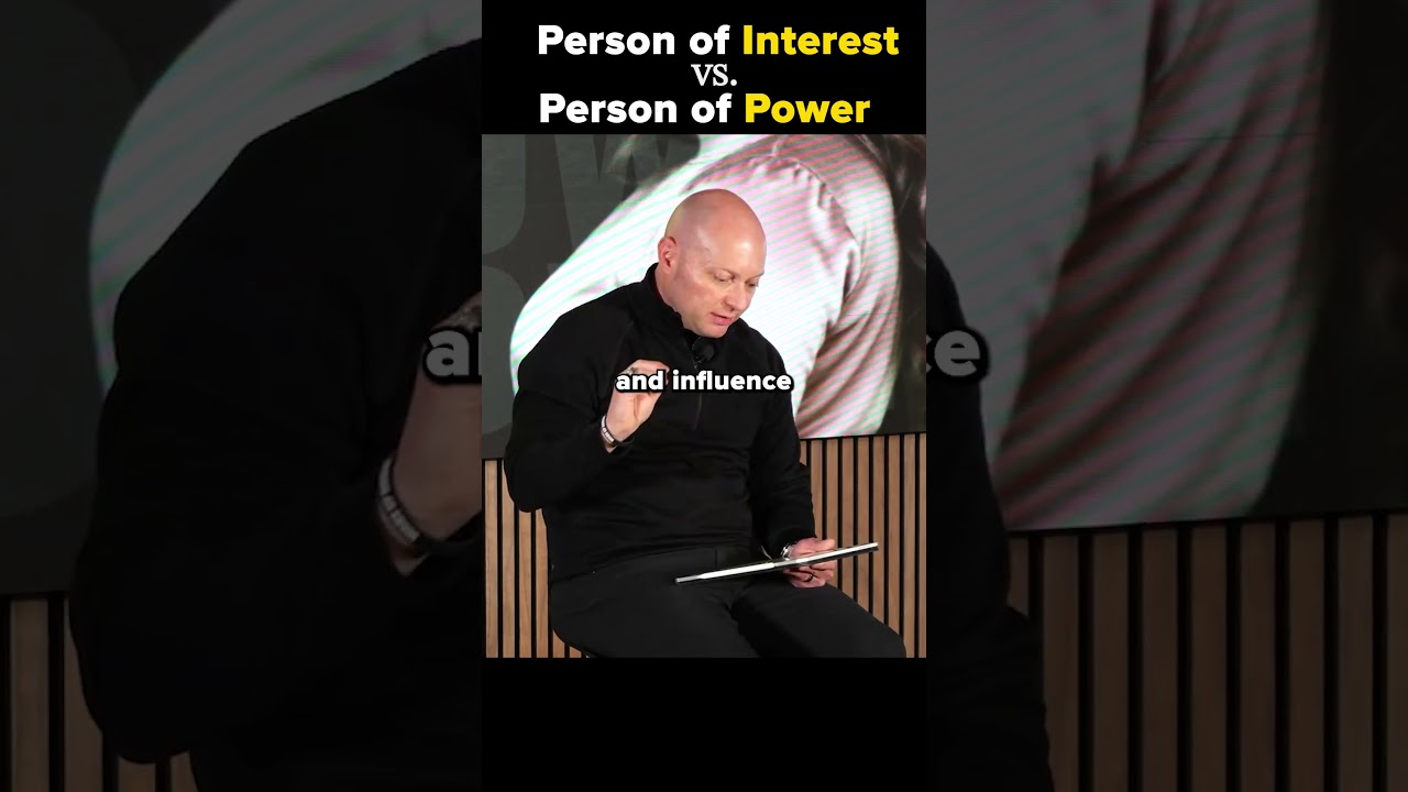 Person of Interest or Power? #power #interest #motivation