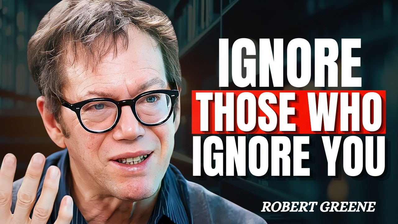 Stop Chasing People Who Ignore You | Robert Greene Motivational Speech