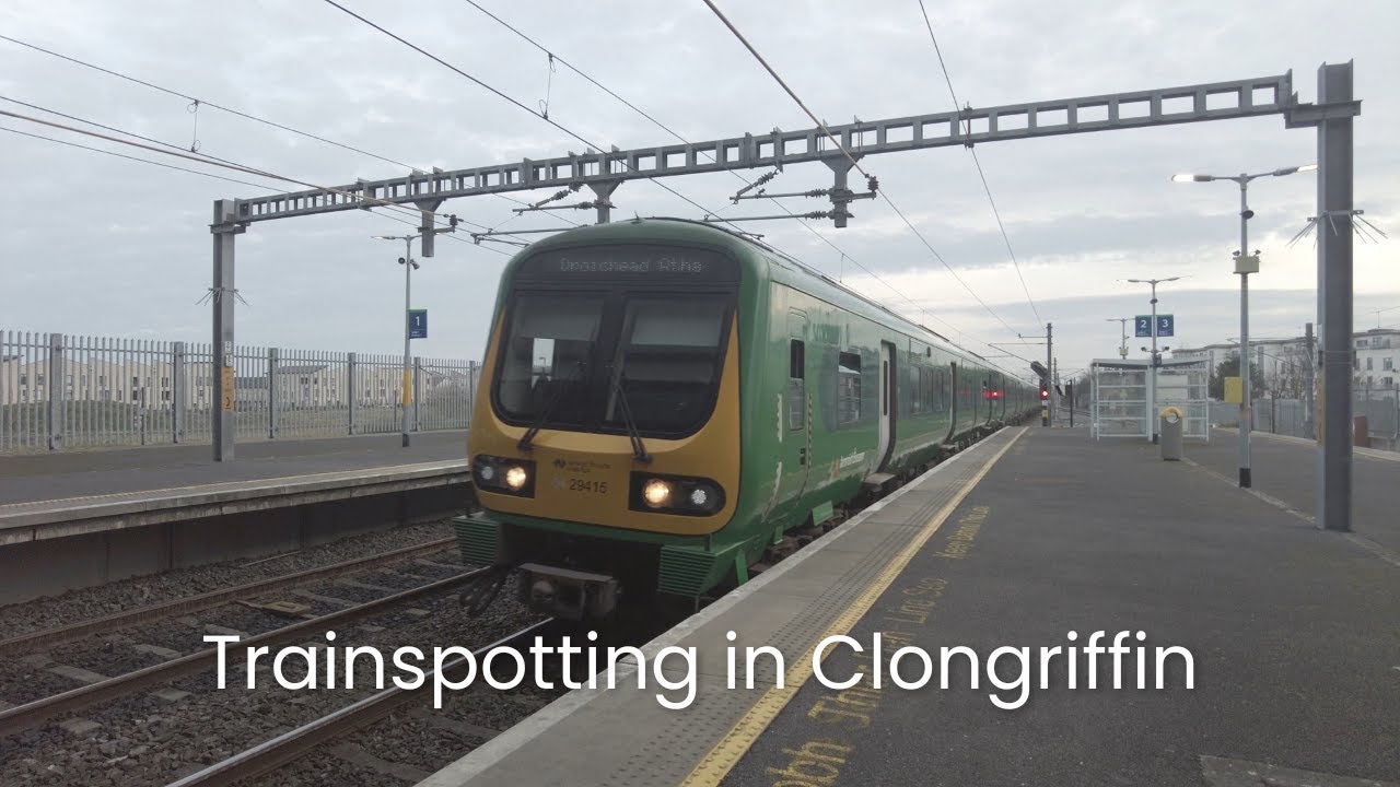 Trainspotting in Clongriffin