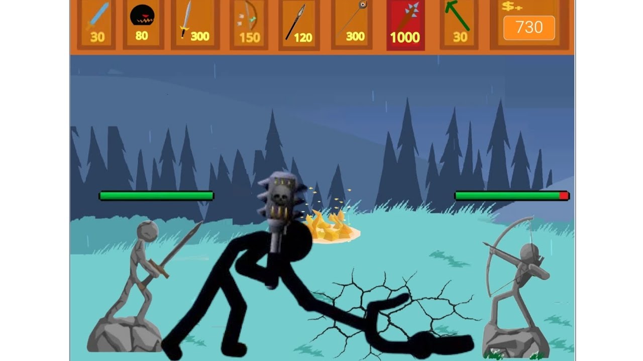 Cách làm game Stick War Legacy trên Scratch - Giant final Boss
