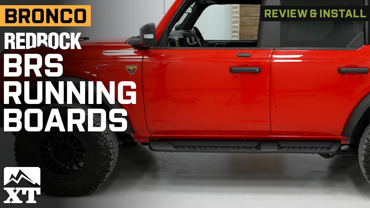 2021-2024 Bronco RedRock BRS Running Boards Review & Install